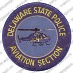 Нашивка вертолетного звена полиции штата Делавэр